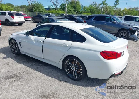 2019 BMW 440I Gran Coupe from USA, damaged, VIN WBA4J5C52KBM65791